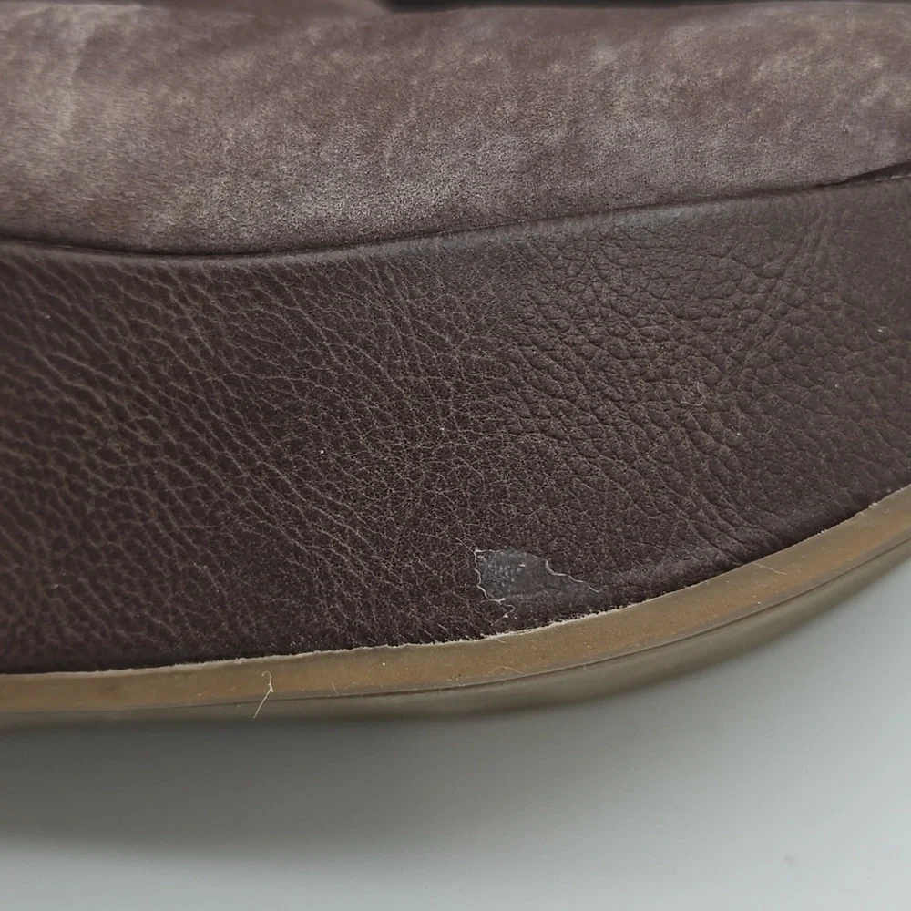Yellowbox | Balera Taupe Suede Wedge Heel Ankle Booties Size 9